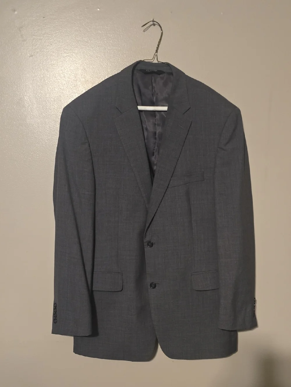 Jos. A. Bank Mens Suit‎ Coat Executive Style Gray Size 44 Regular